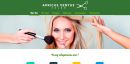 home page of the website of the Apricus Ventus beauty salon in Kyiv